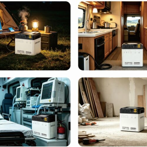 2000Wh Portable Outdoor Home Power Station - Outdoor Home...