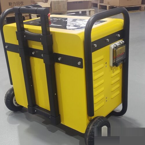 5000Wh Portable Home Power Station – Yellow - Outdo...