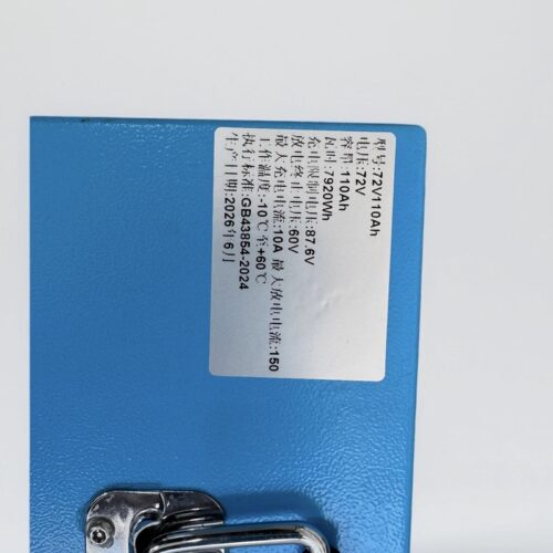 Bateria de lítio para bicicleta elétrica de 72 V e 110 Ah - Veículos elétricos de duas rodas e...