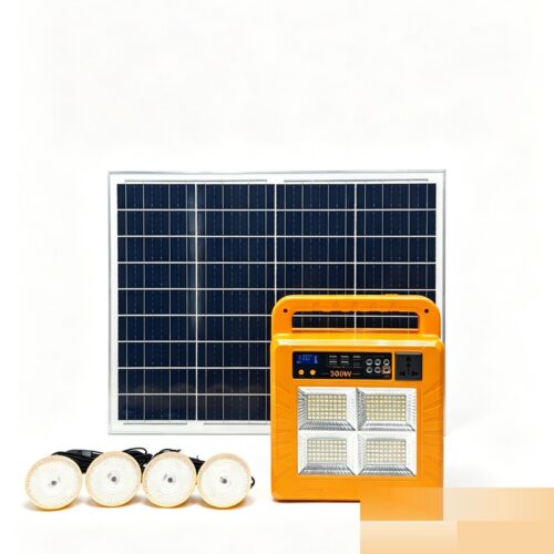 Y01-12A Portable Outdoor Power Station with LED Lights & Built-in Bluetoot...