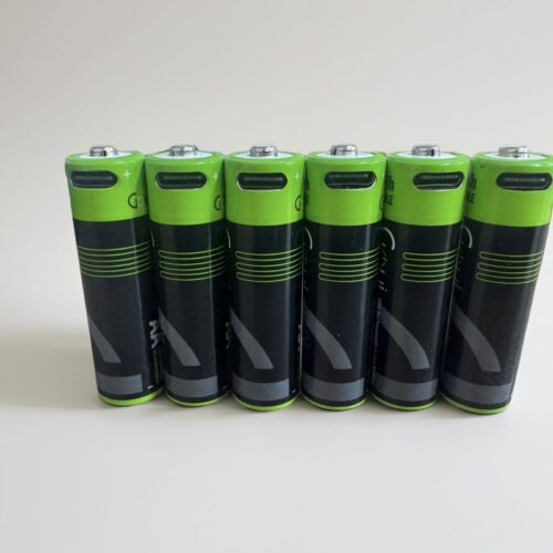 USB Charging AA Li-ion Batteries - Portable Power Station...